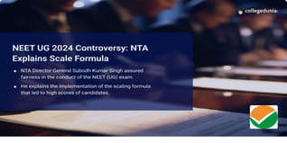 NTA Addresses Student’s Queries Against 67 NEET Toppers, Explains Scaling Formula